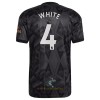 Officiële Voetbalshirt Arsenal White 4 Uit 2022-23 - Heren